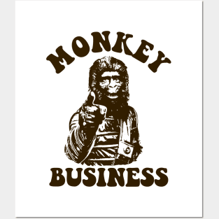 Planet of the Apes - Monkey Business Posters and Art